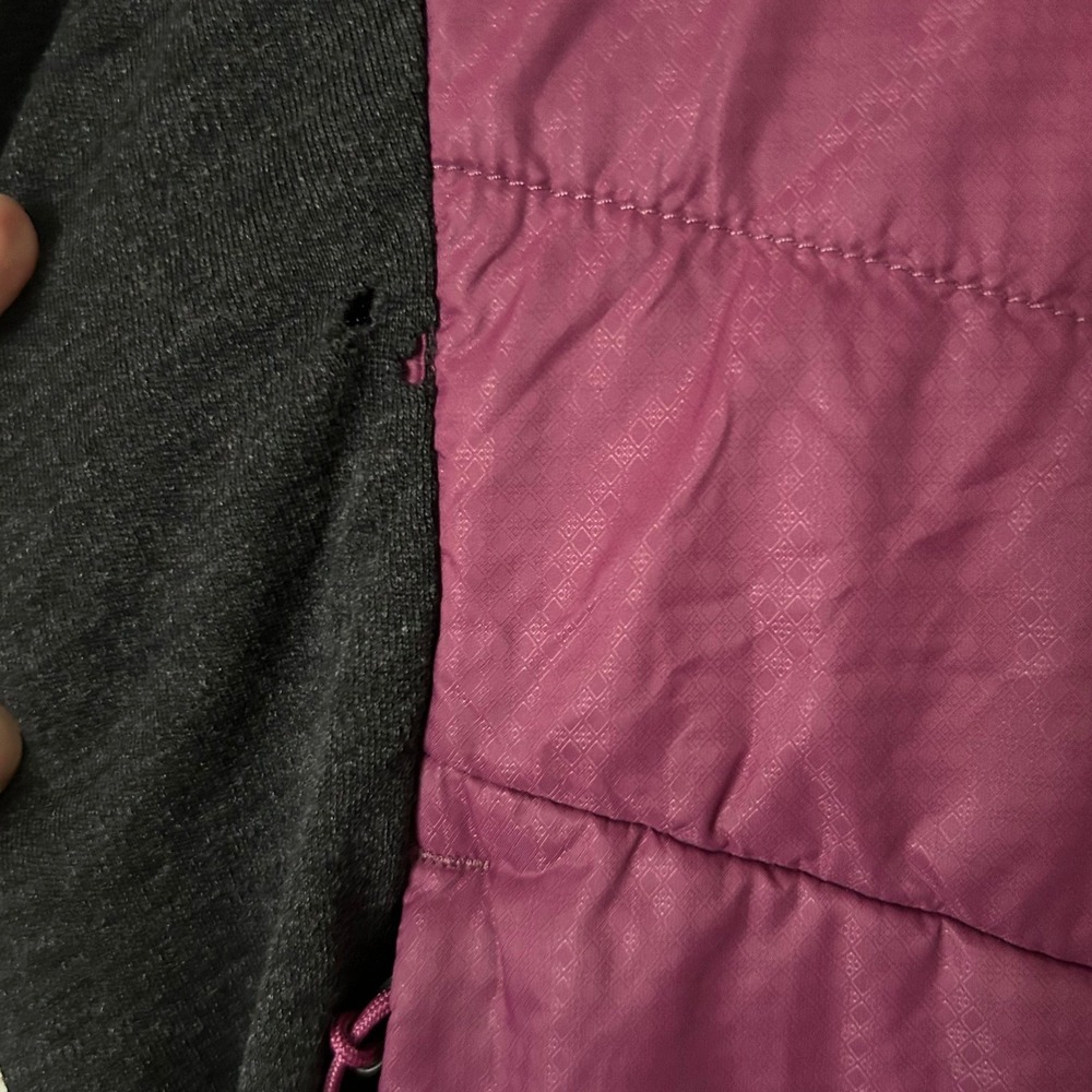 Smartwool Smartloft 60 Hooded Vest Women's Berry Purple Merino Wool Mix Medium - Picture 4 of 6